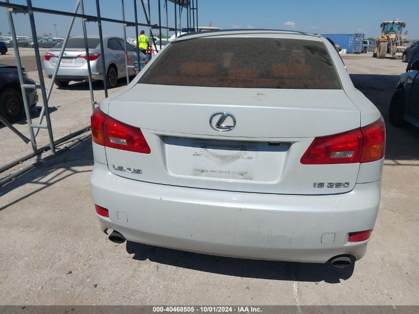 JTHBK262162005291 2006 Lexus Is 250