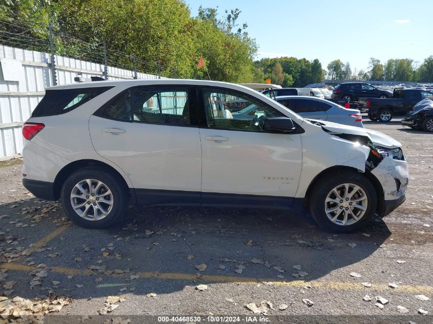 2018 Chevrolet Equinox Ls VIN: 2GNAXHEVXJ6106166 Lot: 40468530