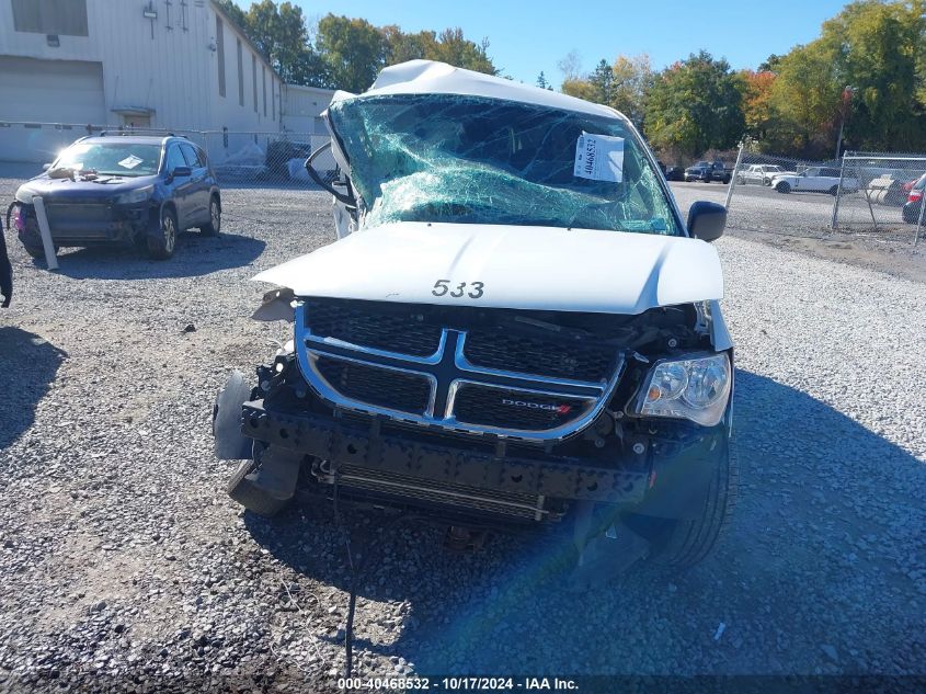 2019 Dodge Grand Caravan Se VIN: 2C7WDGBG9KR801958 Lot: 40468532