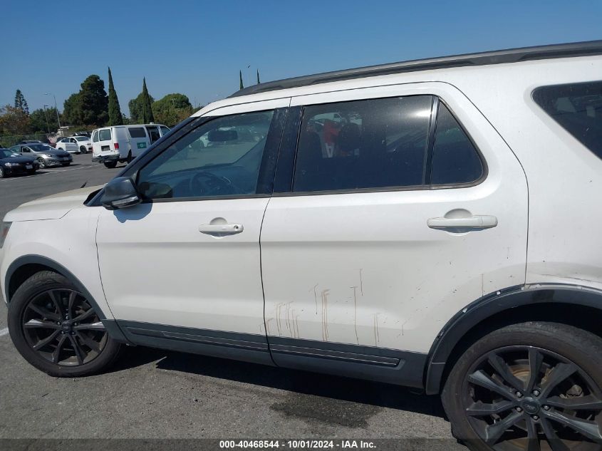 1FM5K7D88HGC13396 2017 Ford Explorer Xlt