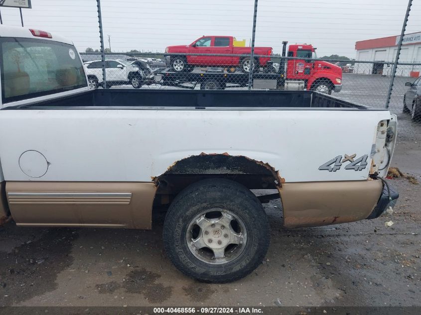 1999 Chevrolet Silverado 1500 Ls VIN: 1GCEK14T8XE100774 Lot: 40468556