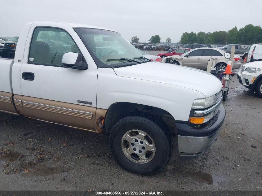 1999 Chevrolet Silverado 1500 Ls VIN: 1GCEK14T8XE100774 Lot: 40468556