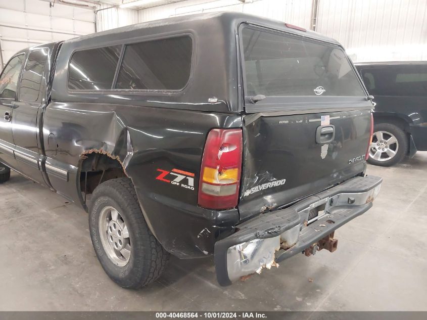 2002 Chevrolet Silverado 1500 Ls VIN: 1GCEK19T72E253776 Lot: 40468564