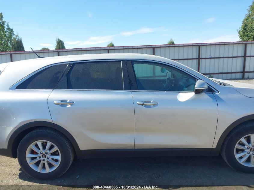 2020 Kia Sorento S VIN: 5XYPG4A54LG613376 Lot: 40468565