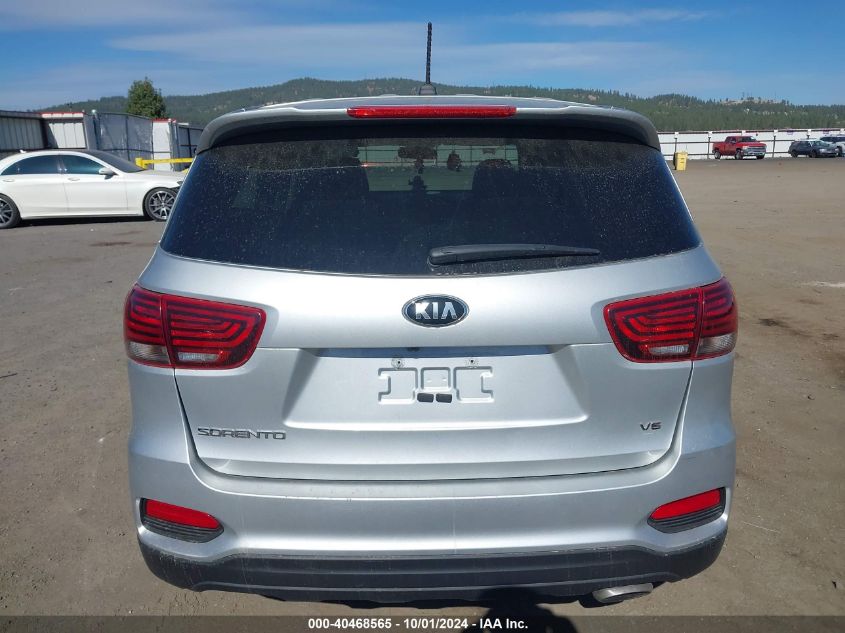 2020 Kia Sorento S VIN: 5XYPG4A54LG613376 Lot: 40468565