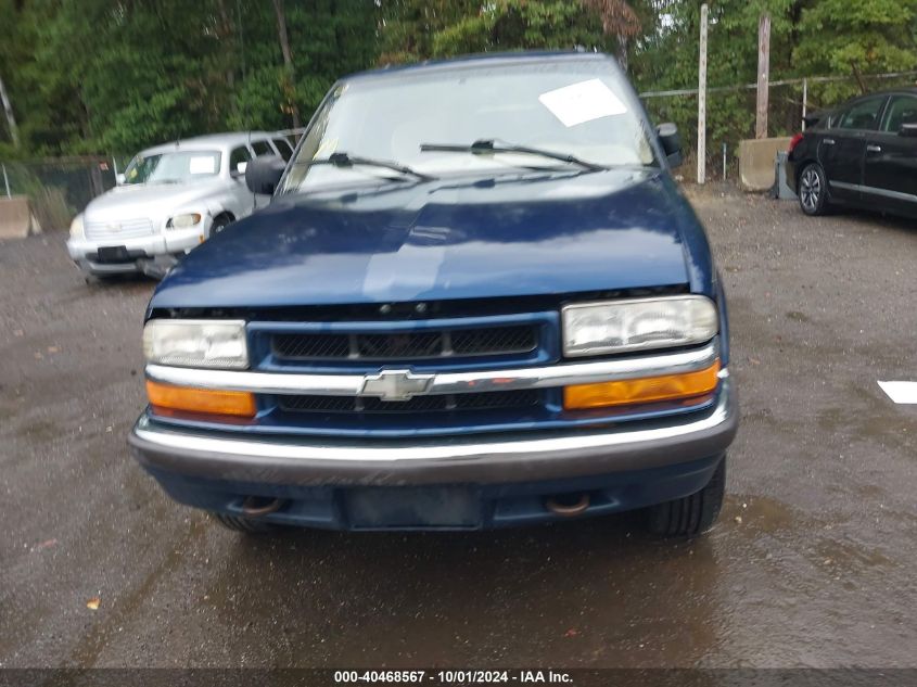 2000 Chevrolet Blazer Lt VIN: 1GNDT13W4Y2152661 Lot: 40468567