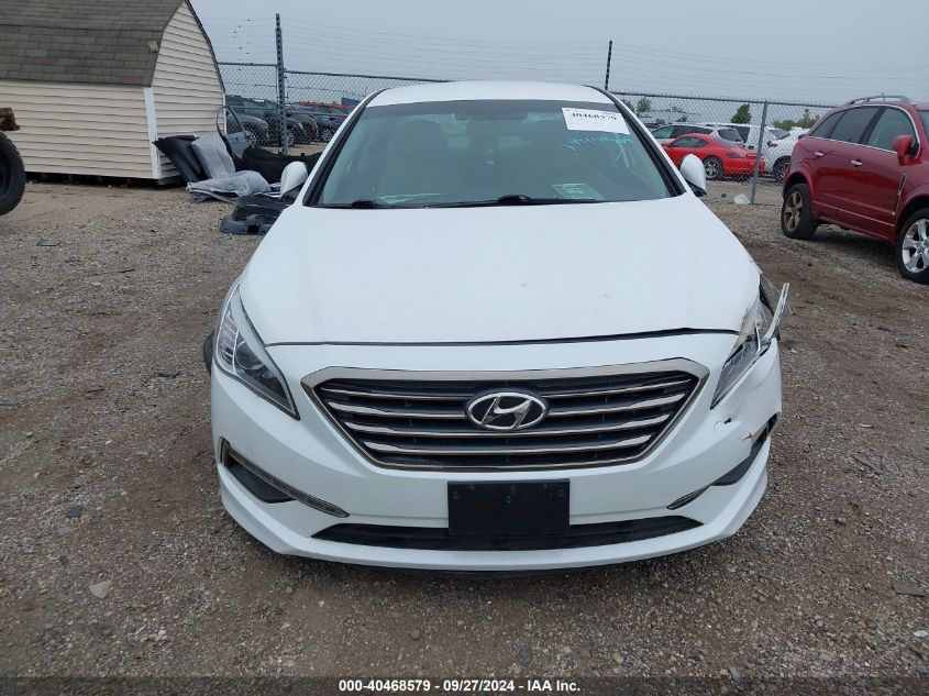 2015 Hyundai Sonata Limited VIN: 5NPE34AFXFH099154 Lot: 40468579