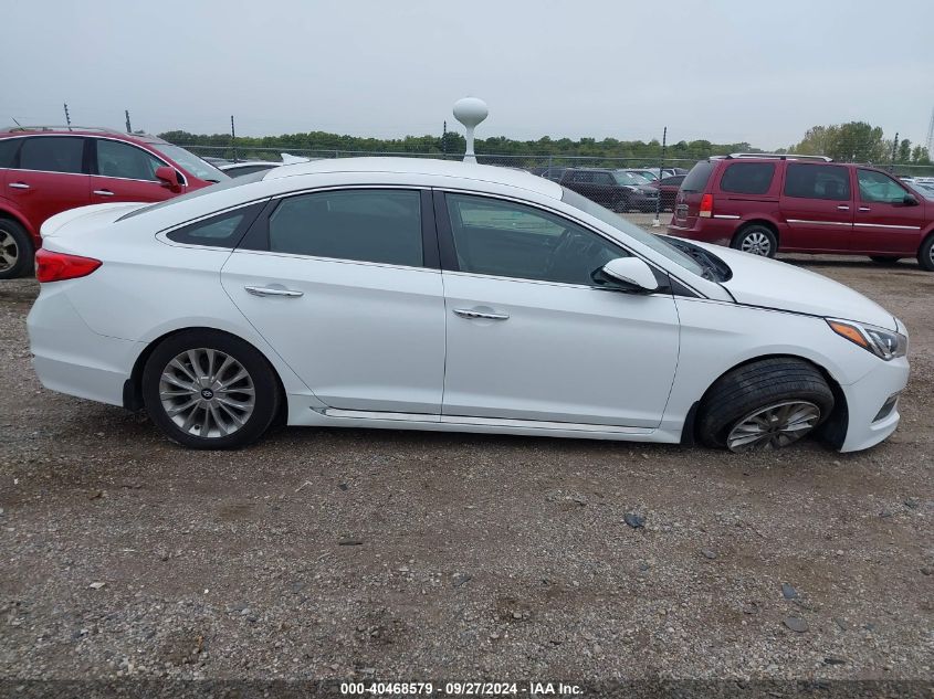 2015 Hyundai Sonata Limited VIN: 5NPE34AFXFH099154 Lot: 40468579