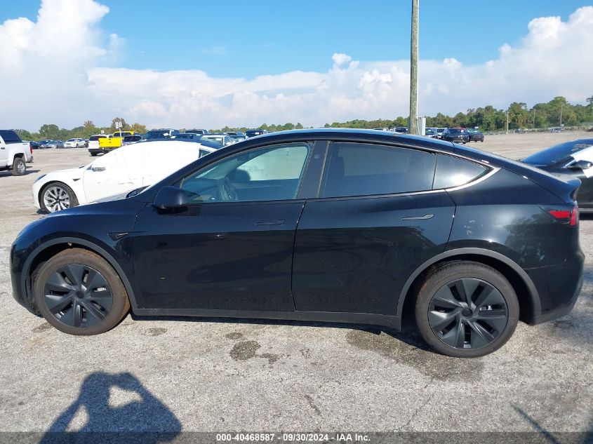 2024 Tesla Model Y Long Range Dual Motor All-Wheel Drive VIN: 7SAYGDEE9RA292188 Lot: 40468587