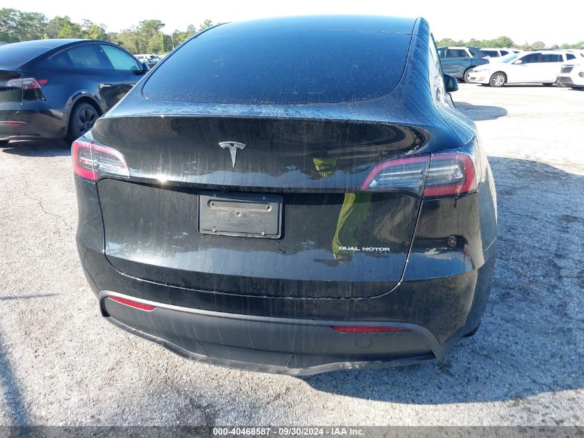 2024 Tesla Model Y Long Range Dual Motor All-Wheel Drive VIN: 7SAYGDEE9RA292188 Lot: 40468587