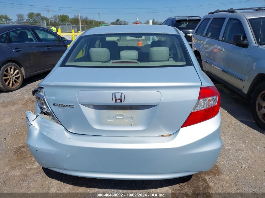 JHMFB2F59CS001450 2012 Honda Civic Lx