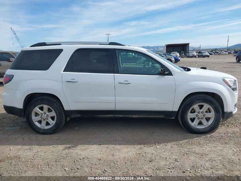 1GKKVPKD8GJ238531 2016 GMC Acadia Sle-2