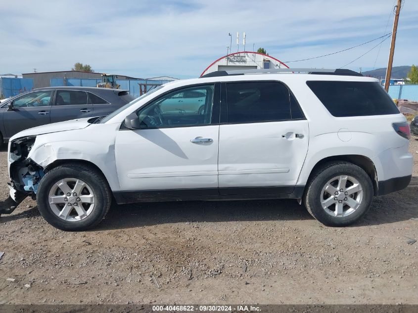 1GKKVPKD8GJ238531 2016 GMC Acadia Sle-2