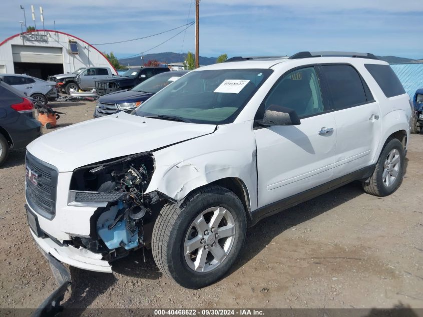 VIN 1GKKVPKD8GJ238531 2016 GMC Acadia, Sle-2 no.2