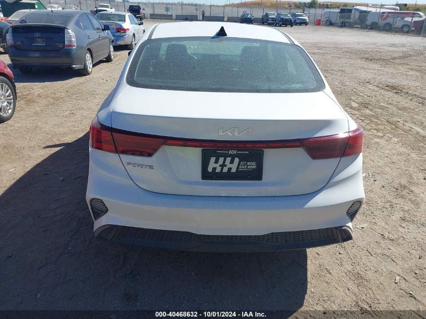 2023 Kia Forte Lxs VIN: 3KPF24AD8PE616124 Lot: 40468632