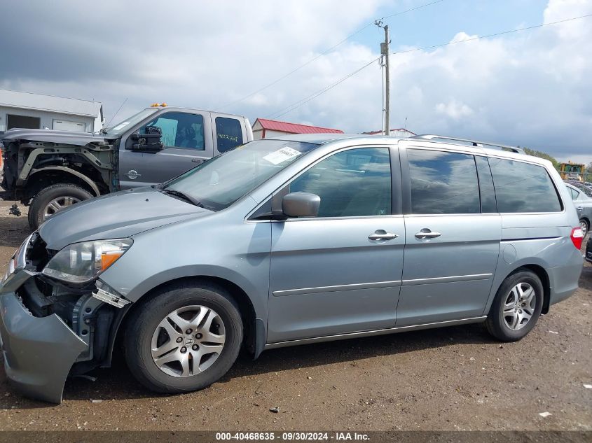 2007 Honda Odyssey Ex VIN: 5FNRL38407B032272 Lot: 40468635