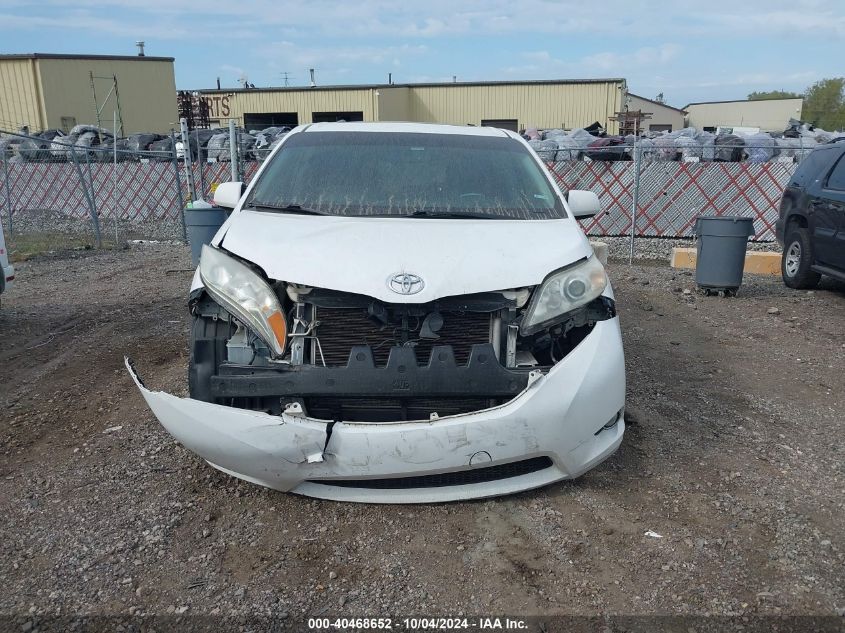 2012 Toyota Sienna Xle V6 8 Passenger VIN: 5TDYK3DC9CS213470 Lot: 40468652