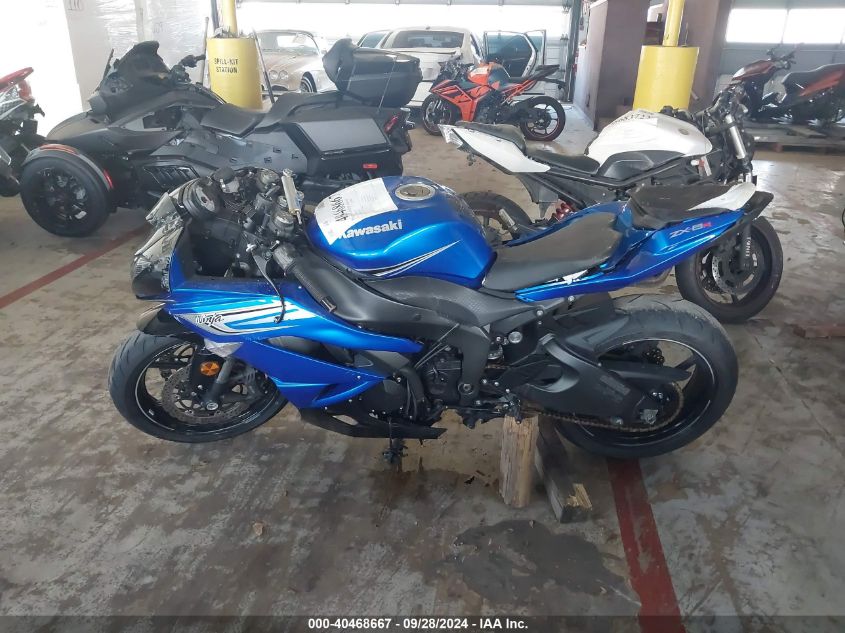 2011 Kawasaki Zx600 R VIN: JKAZX4R1XBA022766 Lot: 40468667