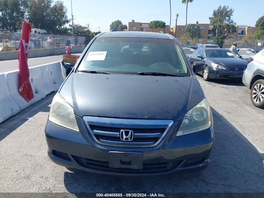 2006 Honda Odyssey Ex VIN: 5FNRL38446B461638 Lot: 40468685