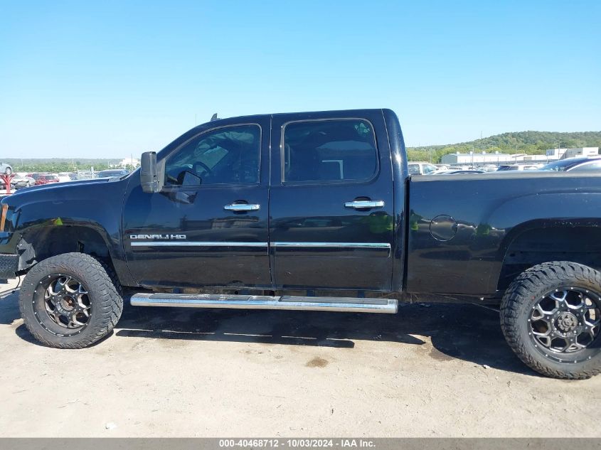 2012 GMC Sierra 2500Hd Denali VIN: 1GT125E82CF130034 Lot: 40468712