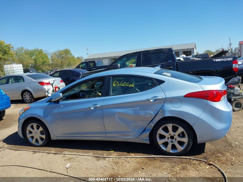 2011 Hyundai Elantra Limited (Ulsan Plant) VIN: KMHDH4AE0BU139130 Lot: 40468717