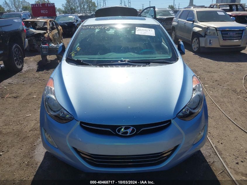 2011 Hyundai Elantra Limited (Ulsan Plant) VIN: KMHDH4AE0BU139130 Lot: 40468717