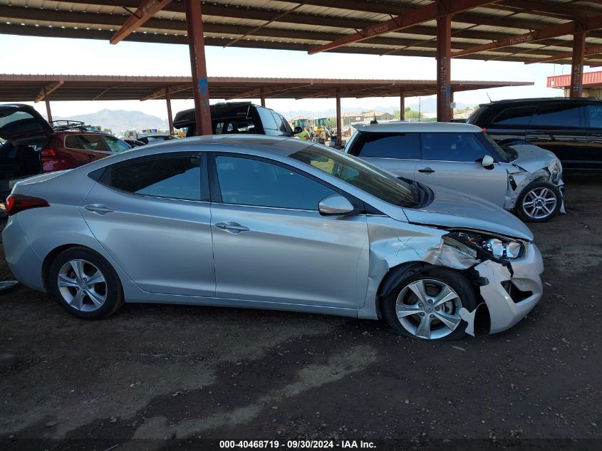 2016 Hyundai Elantra Se/Sport/Limited VIN: KMHDH4AE0GU579291 Lot: 40468719