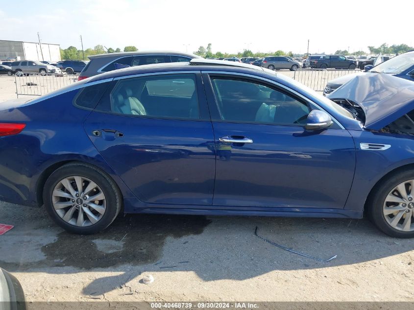 2016 Kia Optima Ex VIN: 5XXGU4L35GG096300 Lot: 40468739