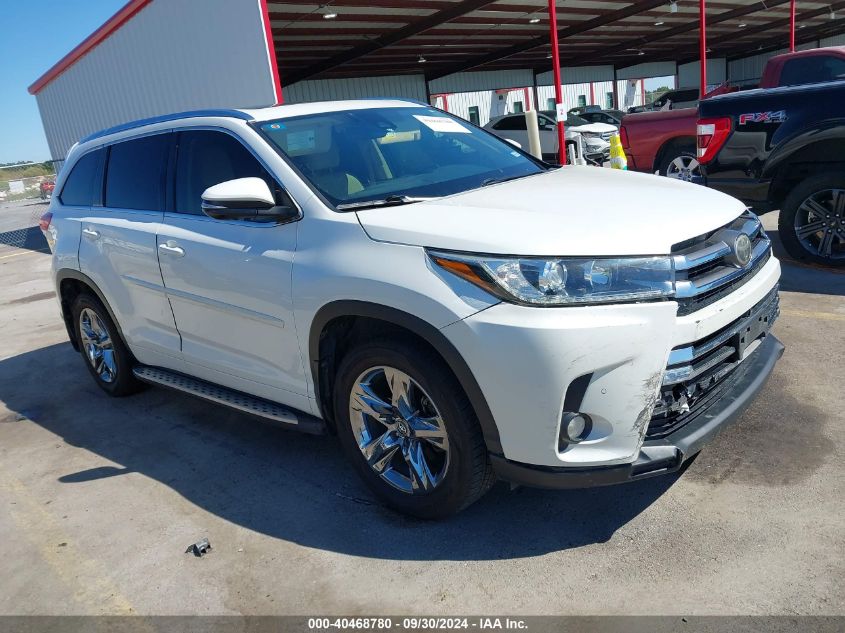 5TDDZRFH8HS466230 2017 TOYOTA HIGHLANDER - Image 1