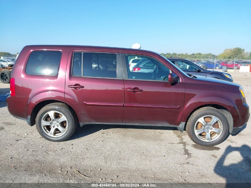 2012 Honda Pilot Exl VIN: 5FNYF4H5XCB048121 Lot: 40468785