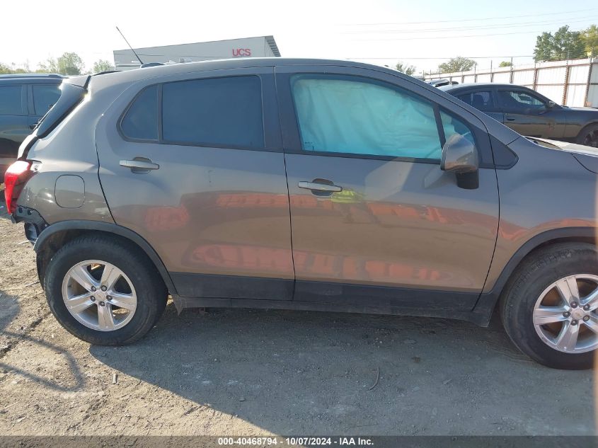 2020 Chevrolet Trax Fwd Ls VIN: KL7CJKSB0LB340825 Lot: 40468794