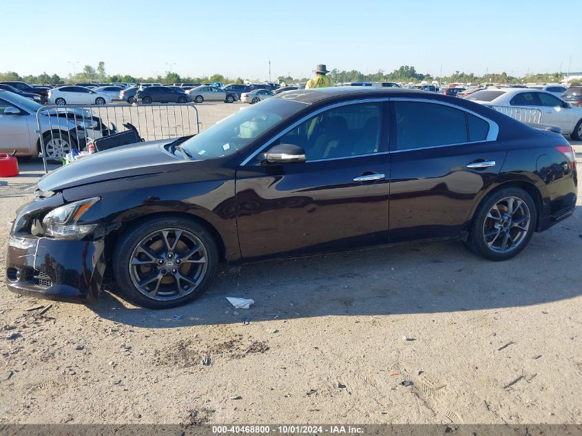 2010 Nissan Maxima S/Sv VIN: 1N4AA5AP1AC868301 Lot: 40468800