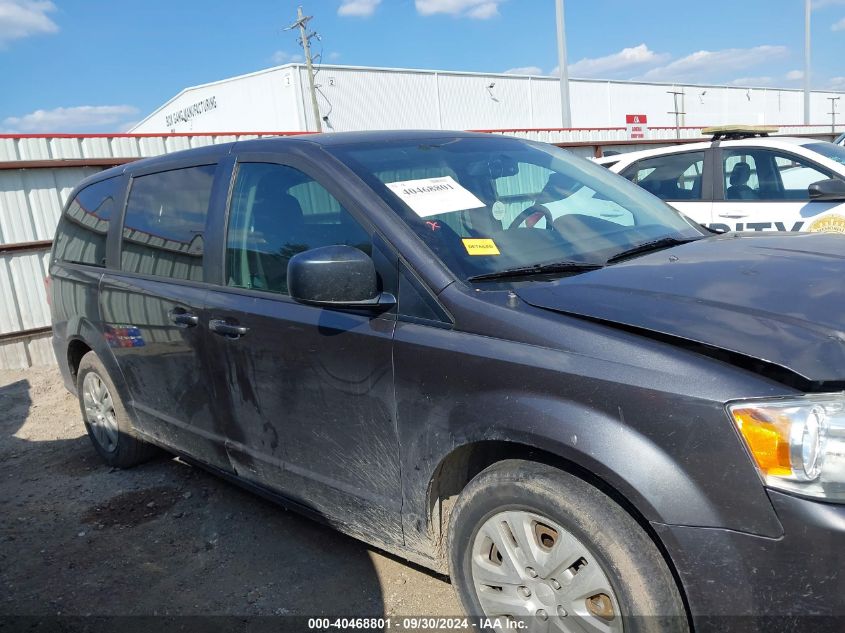 2018 Dodge Grand Caravan Se VIN: 2C4RDGBG7JR288461 Lot: 40468801