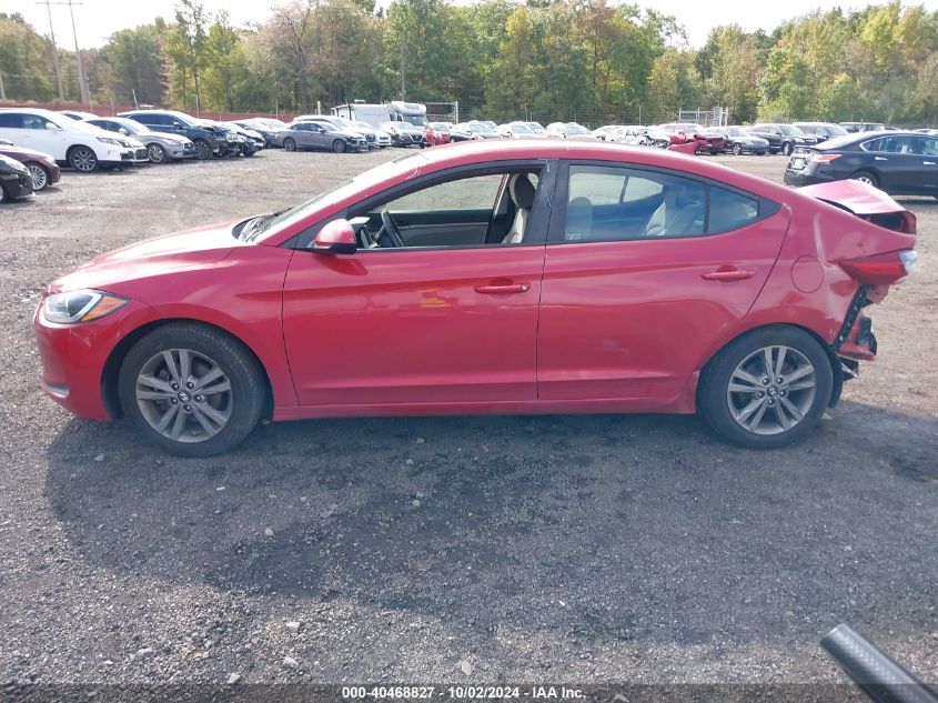 VIN 5NPD84LF5JH318198 2018 HYUNDAI ELANTRA SEL