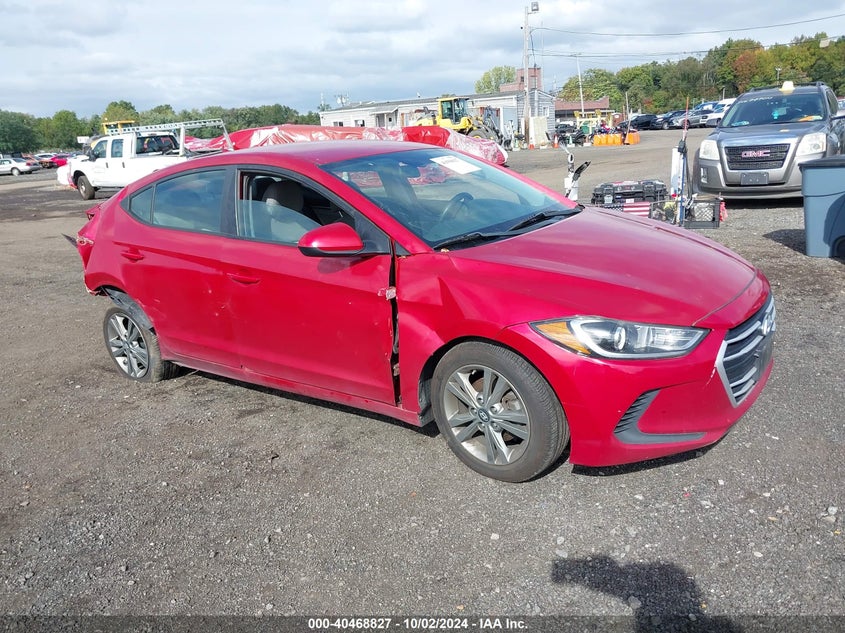 VIN 5NPD84LF5JH318198 2018 HYUNDAI ELANTRA SEL