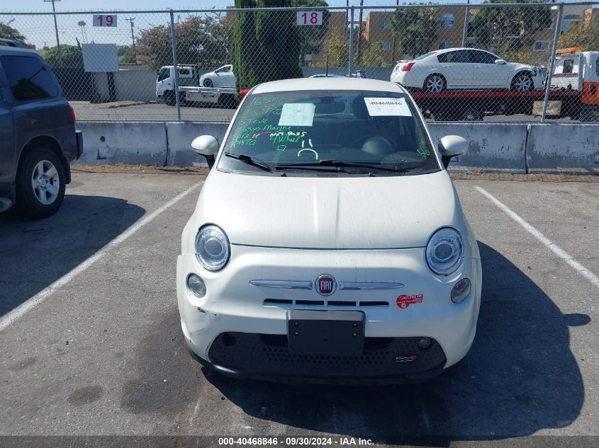 2017 Fiat 500E Battery Electric VIN: 3C3CFFGE4HT529888 Lot: 40468846