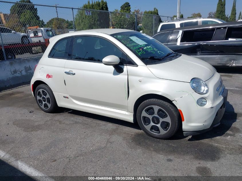 2017 Fiat 500E Battery Electric VIN: 3C3CFFGE4HT529888 Lot: 40468846