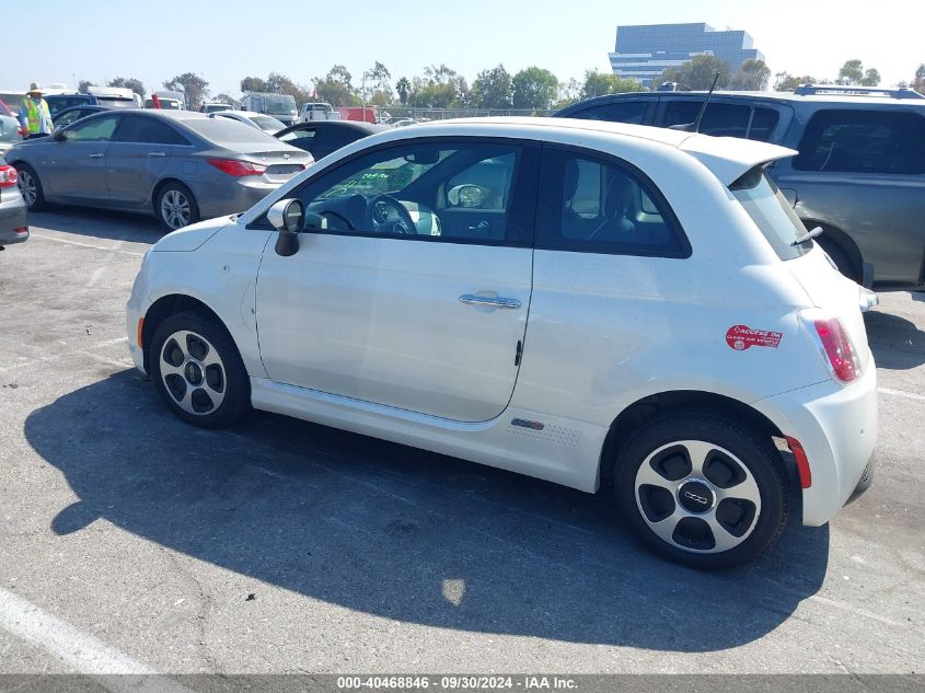 2017 Fiat 500E Battery Electric VIN: 3C3CFFGE4HT529888 Lot: 40468846