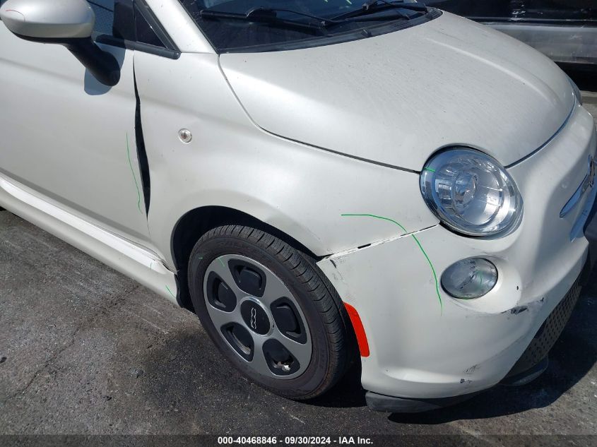 2017 Fiat 500E Battery Electric VIN: 3C3CFFGE4HT529888 Lot: 40468846