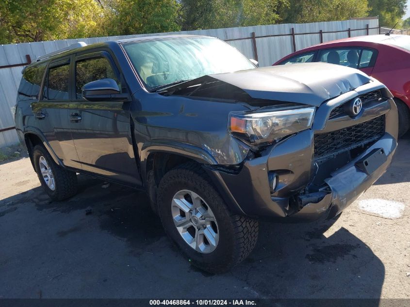 2018 Toyota 4Runner Sr5 Prem/Ltdl/Trail/Trd VIN: JTEBU5JR4J5504428 Lot: 40468864