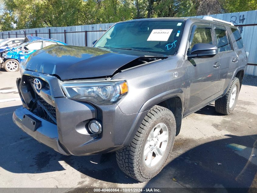 2018 Toyota 4Runner Sr5 Prem/Ltdl/Trail/Trd VIN: JTEBU5JR4J5504428 Lot: 40468864