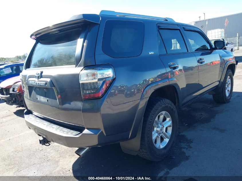 2018 Toyota 4Runner Sr5 Prem/Ltdl/Trail/Trd VIN: JTEBU5JR4J5504428 Lot: 40468864