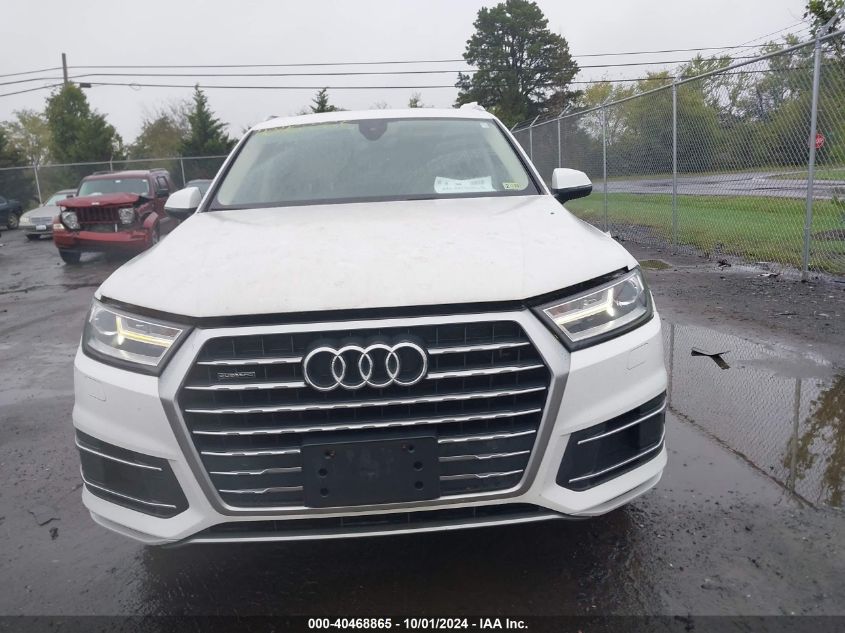 2018 Audi Q7 Premium VIN: WA1AHAF75JD003729 Lot: 40468865