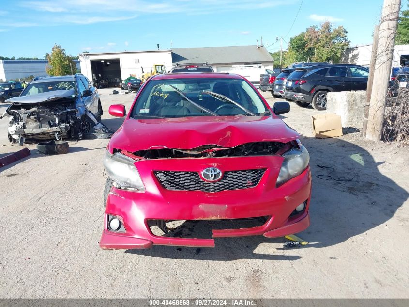 2010 Toyota Corolla S VIN: 2T1BU4EE9AC465215 Lot: 40468868