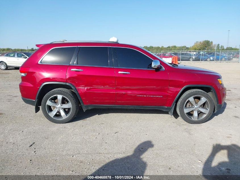 2014 Jeep Grand Cherokee Limited VIN: 1C4RJFBG3EC518949 Lot: 40468878