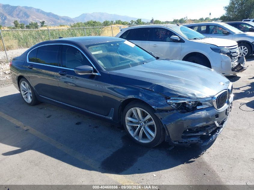 VIN WBA7F2C56GG416312 2016 BMW 7 Series, 750I Xdrive no.1