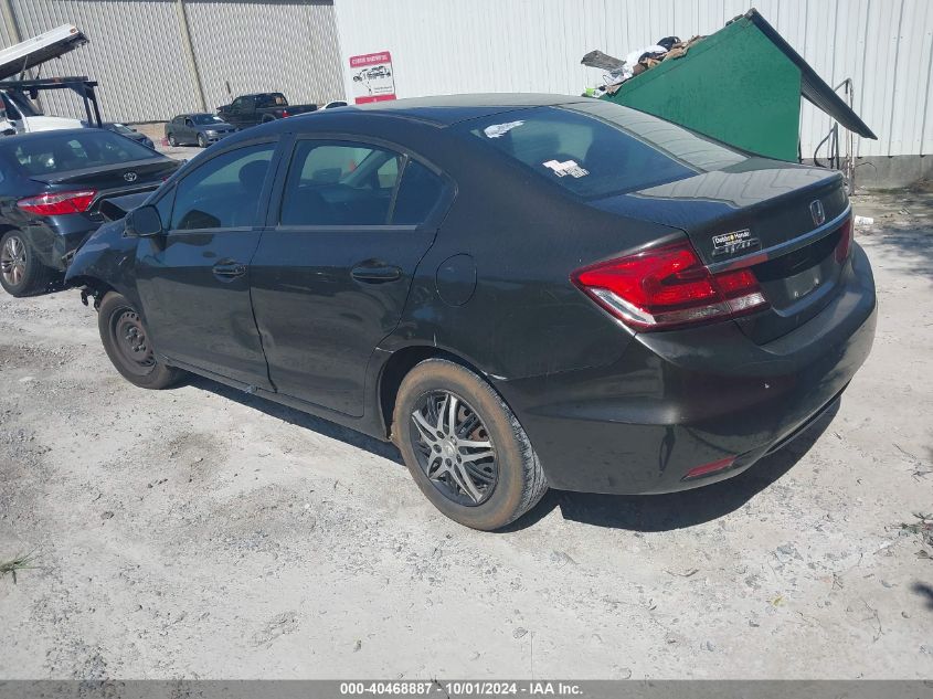 19XFB2F54DE001250 2013 Honda Civic Lx