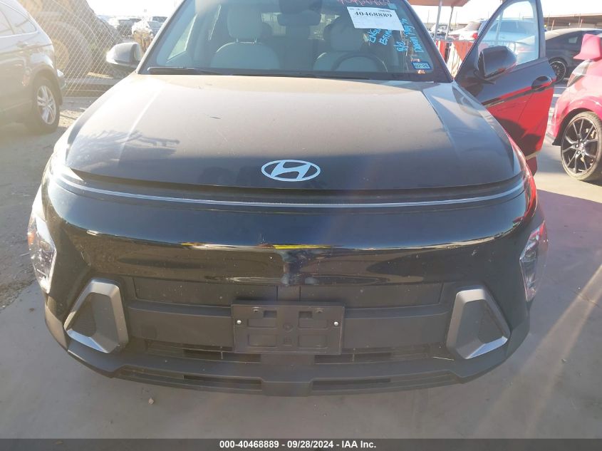 2024 Hyundai Kona Sel VIN: KM8HB3AB2RU122052 Lot: 40468889