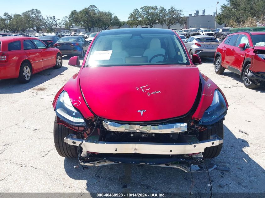 2024 Tesla Model Y Performance Dual Motor All-Wheel Drive VIN: 7SAYGDEF2RF063914 Lot: 40468928