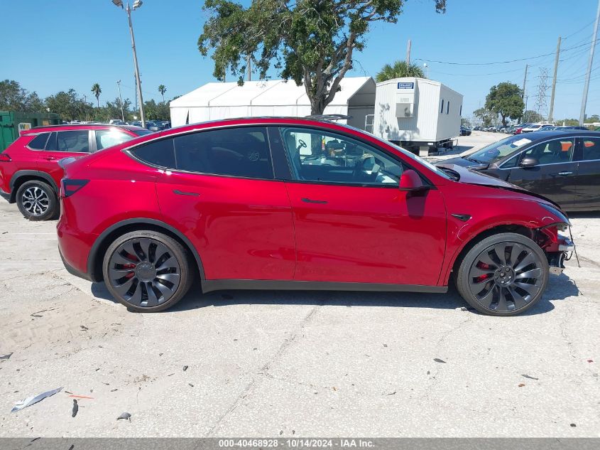 2024 TESLA MODEL Y PERFORMANCE DUAL MOTOR ALL-WHEEL DRIVE - 7SAYGDEF2RF063914